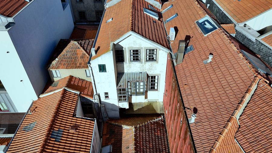 A casa vista de drone